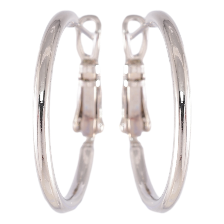 Сережки Xuping Родій кільця (конго) «Класика» ø 2.5см фото №13