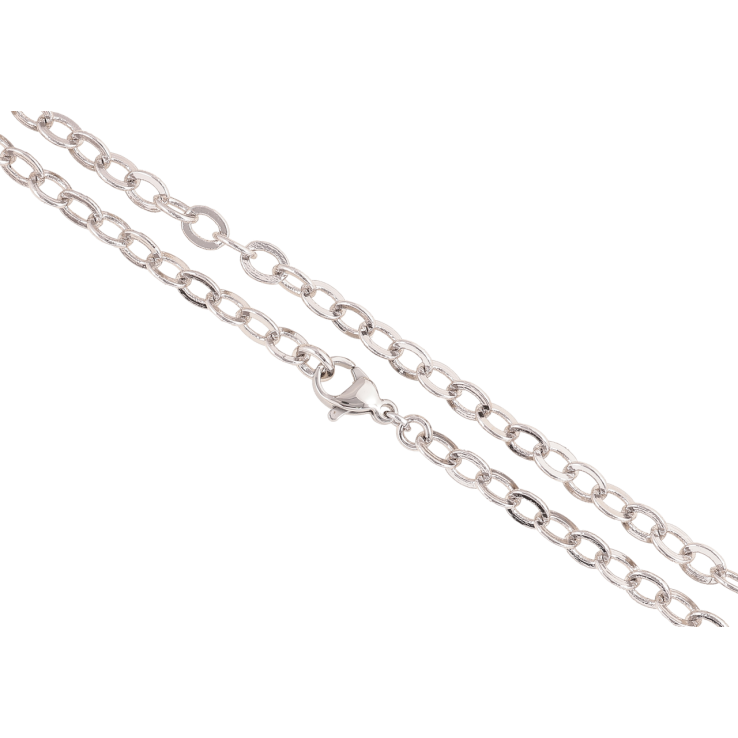 Ланцюжок Xuping Родій Плетіння Якірне» довжина 49см х 4мм фото №12 Ланцюжок Xuping Родій Плетіння Якірне» довжина 49см х 4мм фото №12