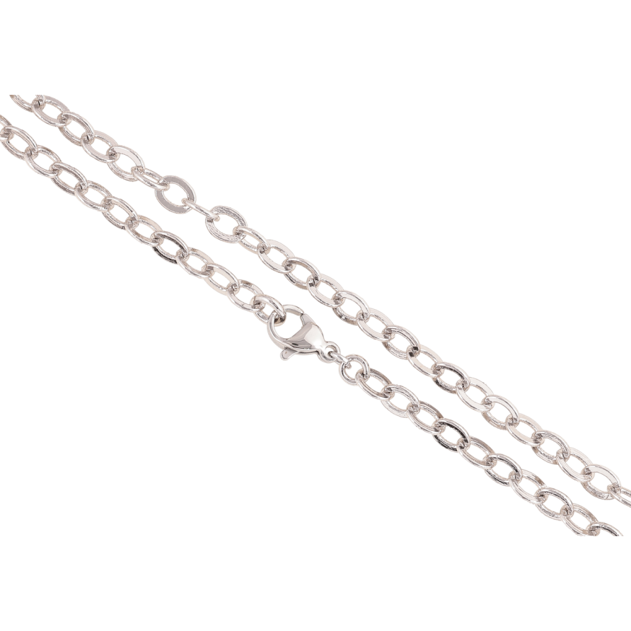 Ланцюжок Xuping Родій Плетіння Якірне» довжина 49см х 4мм фото №1