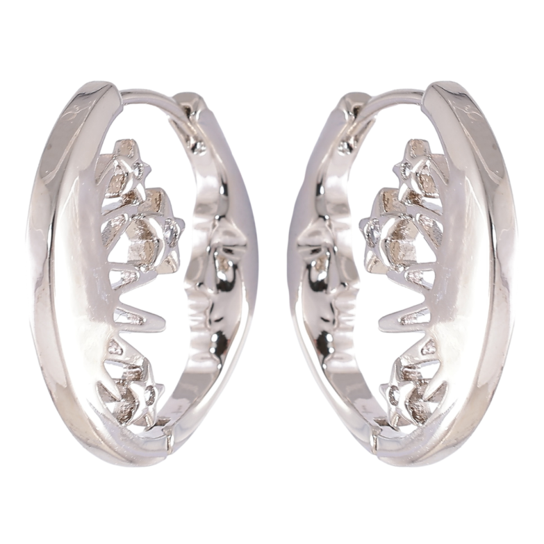 Сережки Xuping Родій  колечка «Місяць з зірками» фото №1