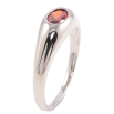 Каблучка Xuping Родій «Вставка червоний фіаніт» фото №2