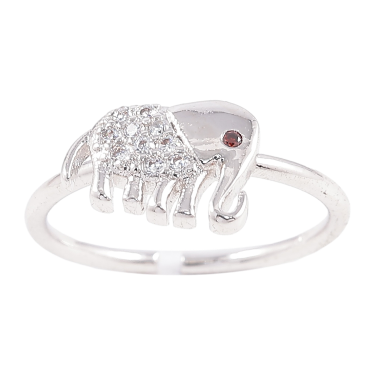 Каблучка Xuping Родій «Слон з цирконієм» фото №19