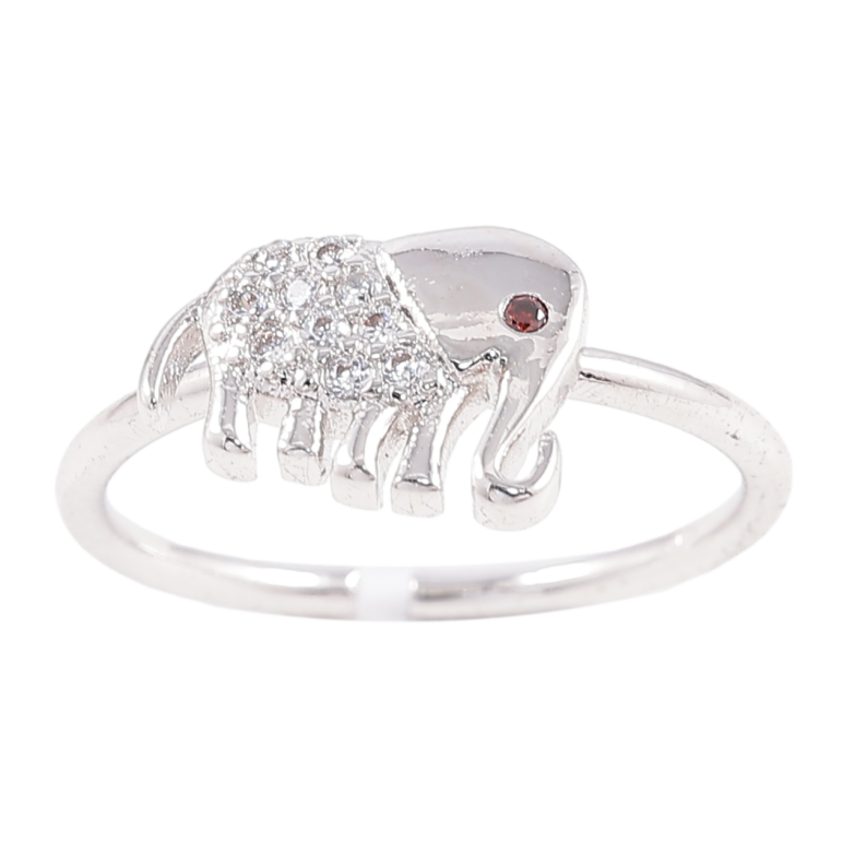 Каблучка Xuping Родій «Слон з цирконієм» фото №13 Каблучка Xuping Родій «Слон з цирконієм» фото №13