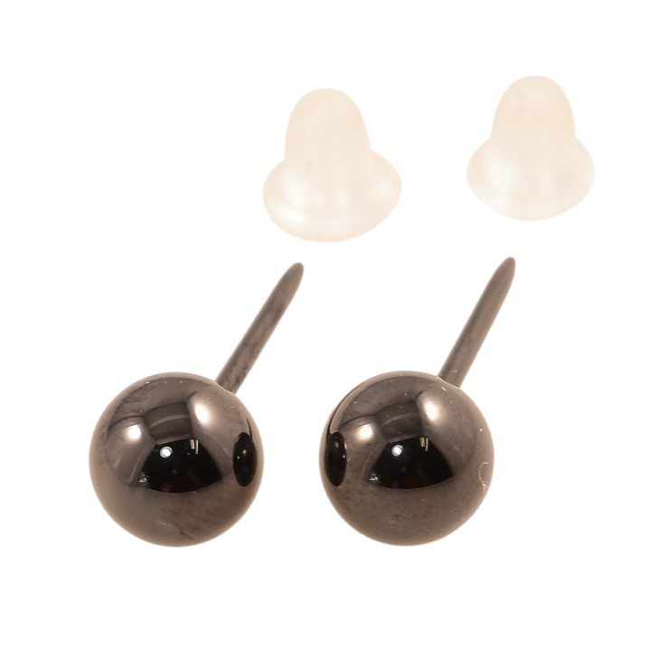 Сережки Xuping TTM Stainless Steel кераміка пусети «Чорні кульки» ø 5.7мм фото №22 Сережки Xuping TTM Stainless Steel кераміка пусети «Чорні кульки» ø 5.7мм фото №22