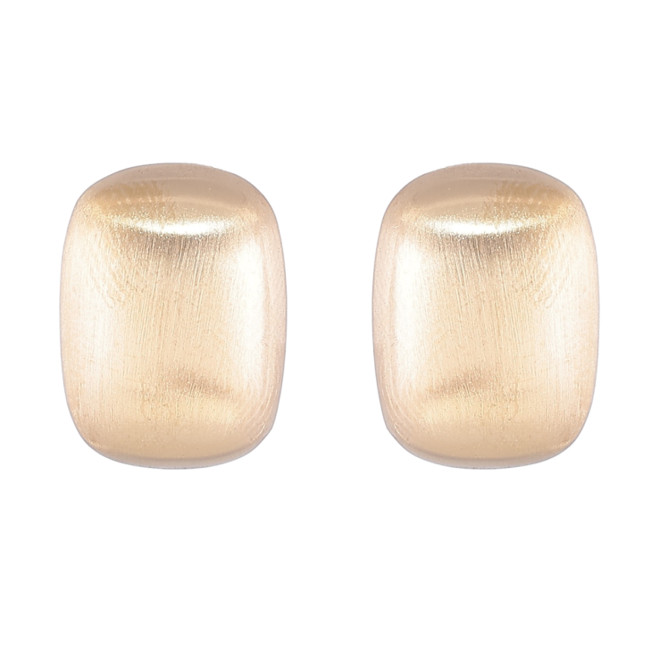 Серьги Xuping TTM Stainless Steel цвет 14K пусеты Прямоугольные 11х15мм фото №16