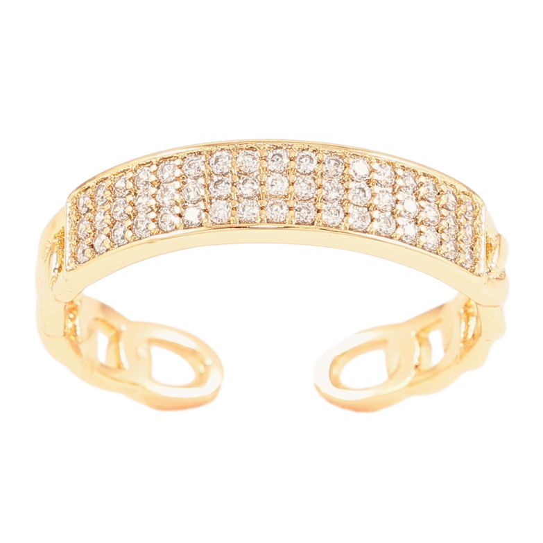 Каблучка Xuping Позолота 18K «Інкрустація цирконієм» фото №1