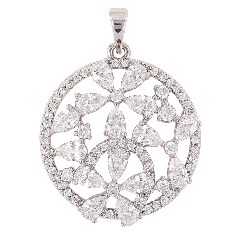 Кулон Xuping Родій «Інкрустація цирконієм» для ланцюжка до 5мм фото №1