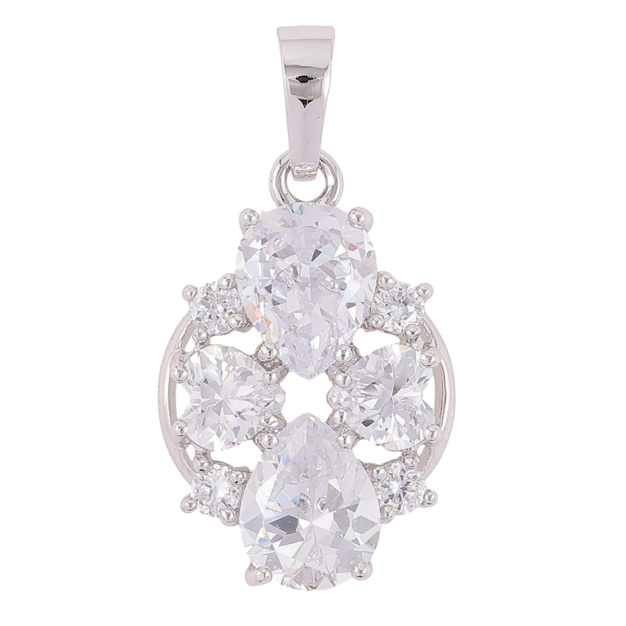 Кулон Xuping Родій «Інкрустація цирконієм» для ланцюжка до 7мм фото №1