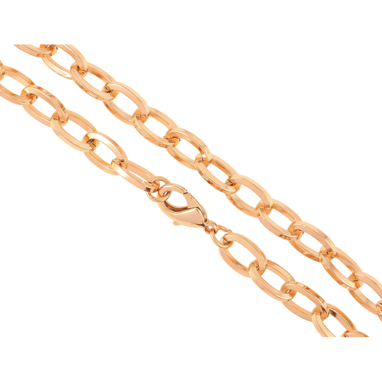 Цепочка Xuping Позолота 18K Плетение Якорное длинна 52см х 9мм фото №7