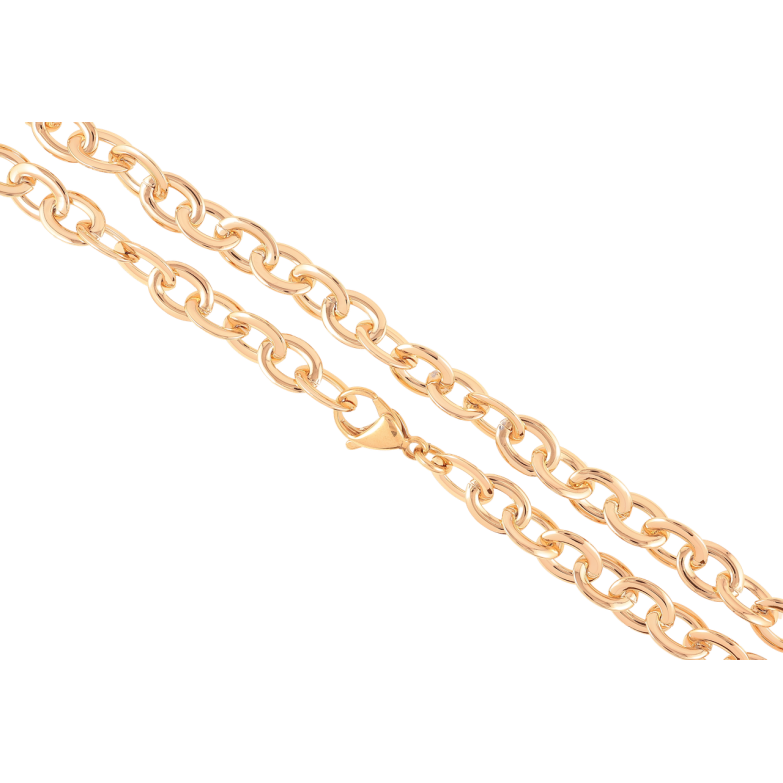 Цепочка Xuping Позолота 18K Плетение Якорное длинна 50см х 7.5мм фото №1