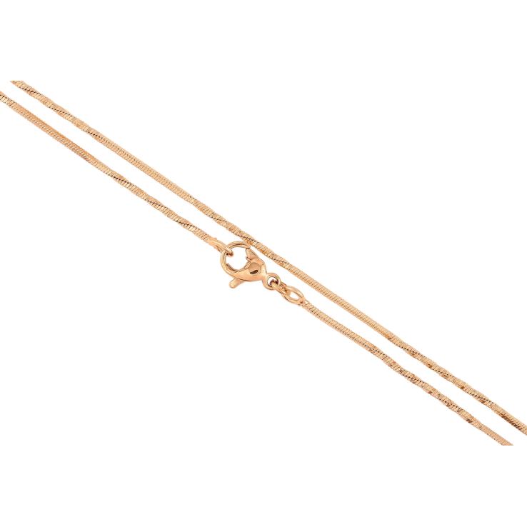 Ланцюжок Xuping Позолота 18K Плетіння «Ювелірний шнур перекручений» довжина 50см х 1мм фото №19