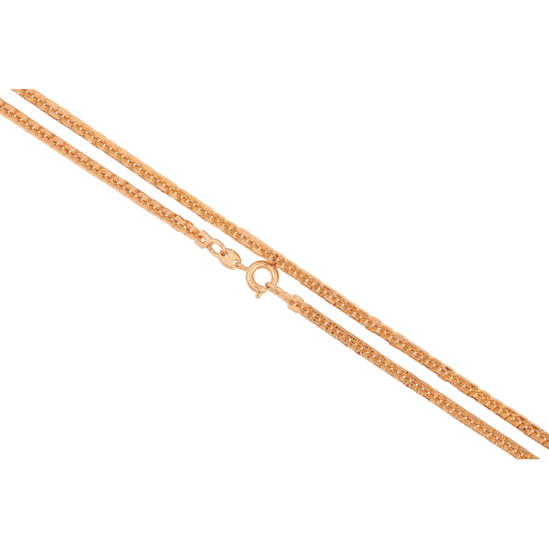 Цепочка Xuping Позолота 18K Плетение Фантазийное длинна 49см х 3мм фото №1