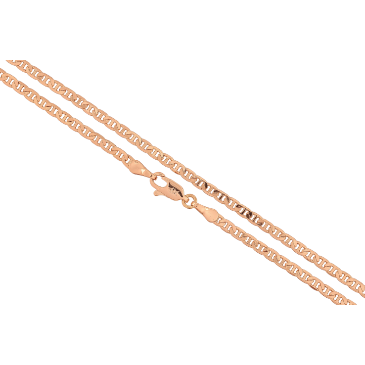 Ланцюжок Xuping Позолота 18K Плетіння Морський ланцюг» довжина 44см х 3мм фото №16