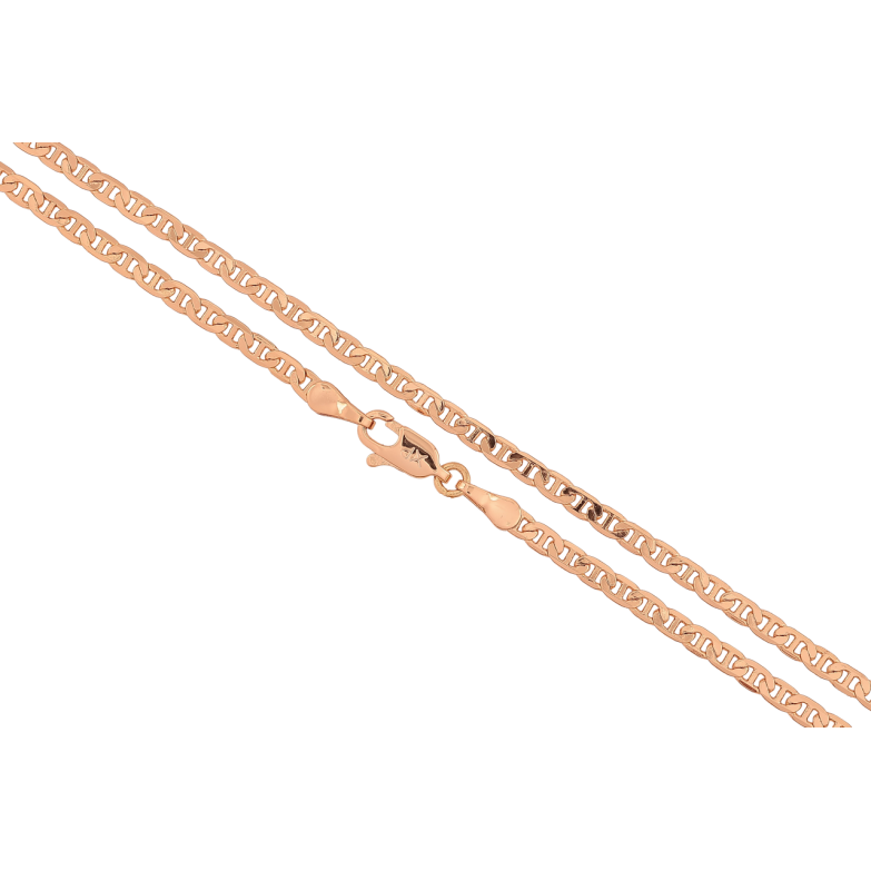 Ланцюжок Xuping Позолота 18K Плетіння Морський ланцюг» довжина 44см х 3мм фото №1