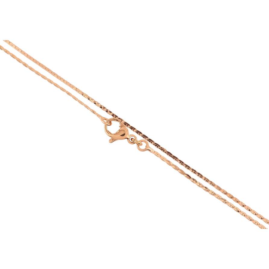 Ланцюжок Xuping Позолота 18K Плетіння Фантазійне» довжина 44см х 1мм фото №1