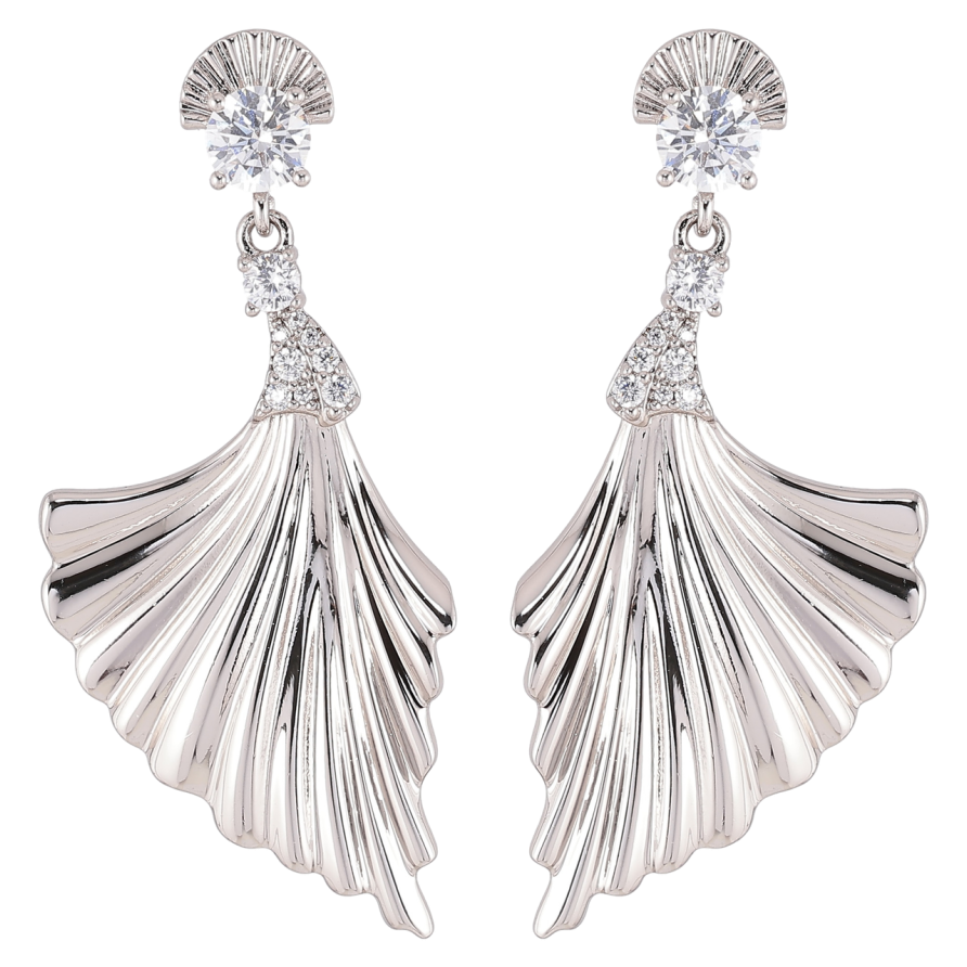 Сережки Xuping Родій пусети «Декоративні підвіски» фото №1 Сережки Xuping Родій пусети «Декоративні підвіски» фото №1