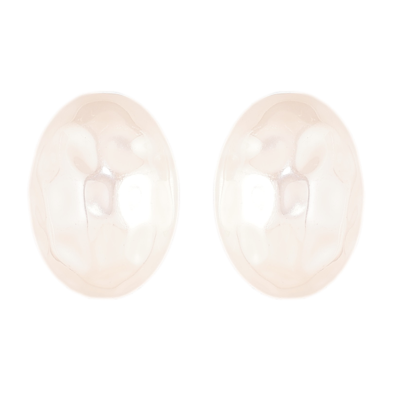 Сережки Xuping Позолота 14K пусети «Перлинні овали» фото №2