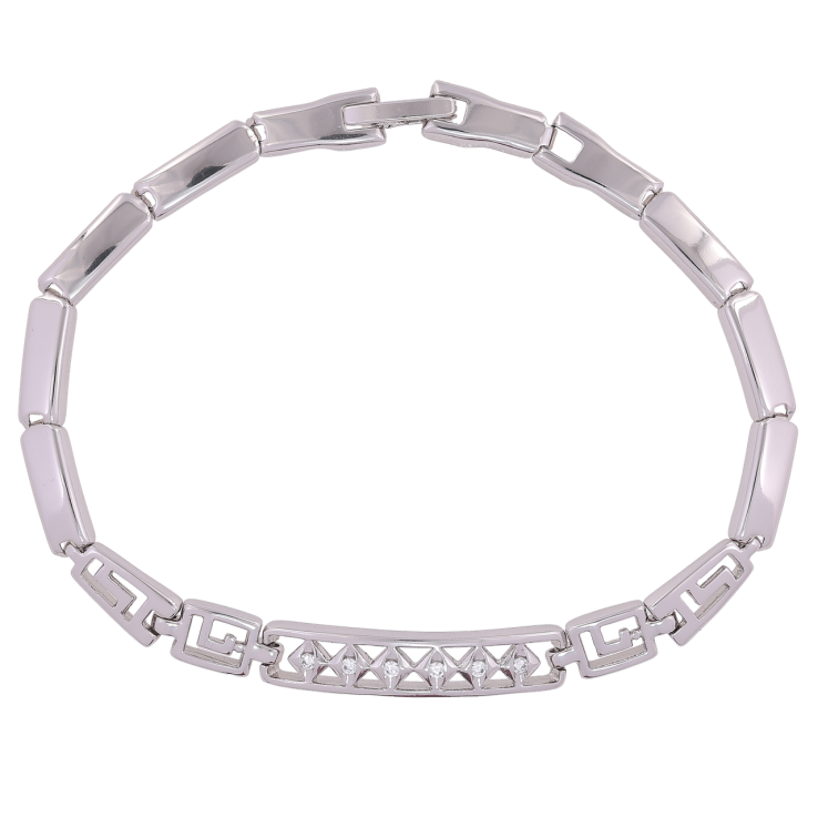 Браслет Xuping Родій «Декоративний різьблений орнамент» розмір 19см х 4мм фото №15