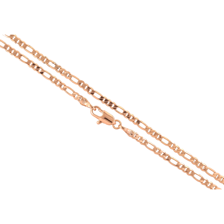 Ланцюжок Xuping Позолота 18K Плетіння Фігаро» довжина 45см х 2.5мм фото №1