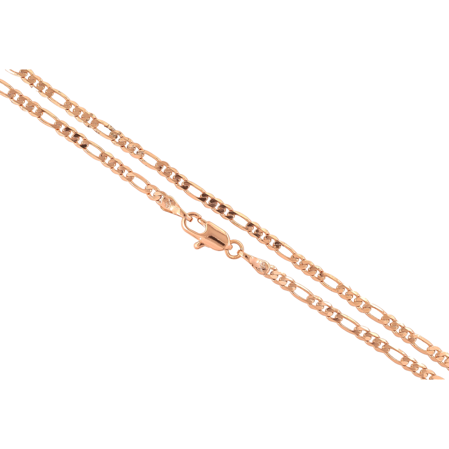 Ланцюжок Xuping Позолота 18K Плетіння Фігаро» довжина 45см х 2.5мм фото №1