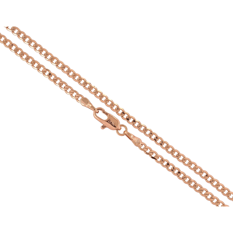 Ланцюжок Xuping Позолота 18K Плетіння Панцирне» довжина 44см х 2.5мм фото №1