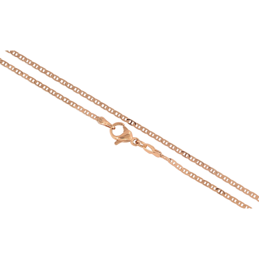 Ланцюжок Xuping Позолота 18K Плетіння Морський ланцюг» довжина 45см х 1.5мм фото №1