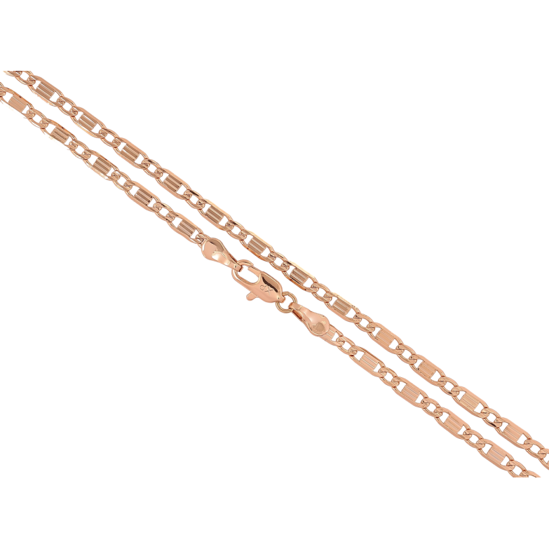 Цепочка Xuping Позолота 18K Плетение Морская цепь длинна 44см х 3мм фото №4