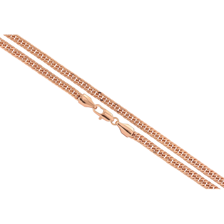 Цепочка Xuping Позолота 18K Плетение Кобра длинна 45см х 4мм фото №1