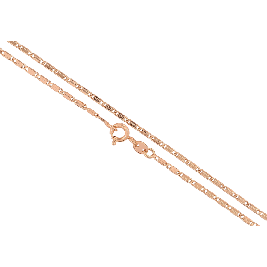 Ланцюжок Xuping Позолота 18K Плетіння Морський ланцюг» довжина 45см х 2мм фото №1