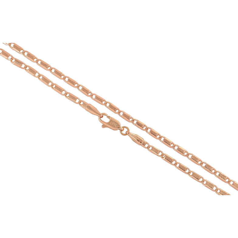 Ланцюжок Xuping Позолота 18K Плетіння Морський ланцюг» довжина 45см х 2.5мм фото №2