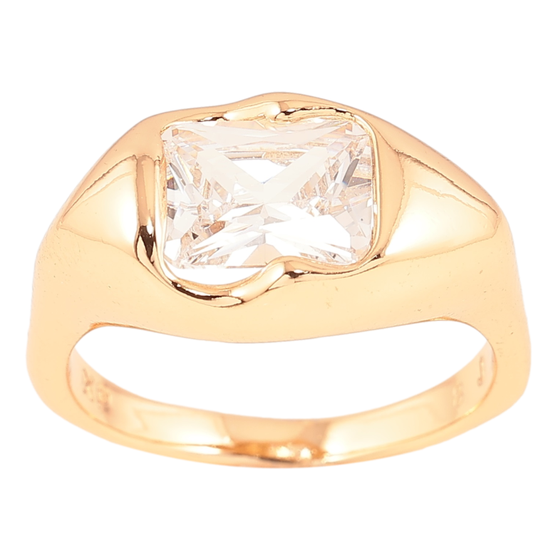 Каблучка Xuping Позолота 18K «Фіаніт» фото №9