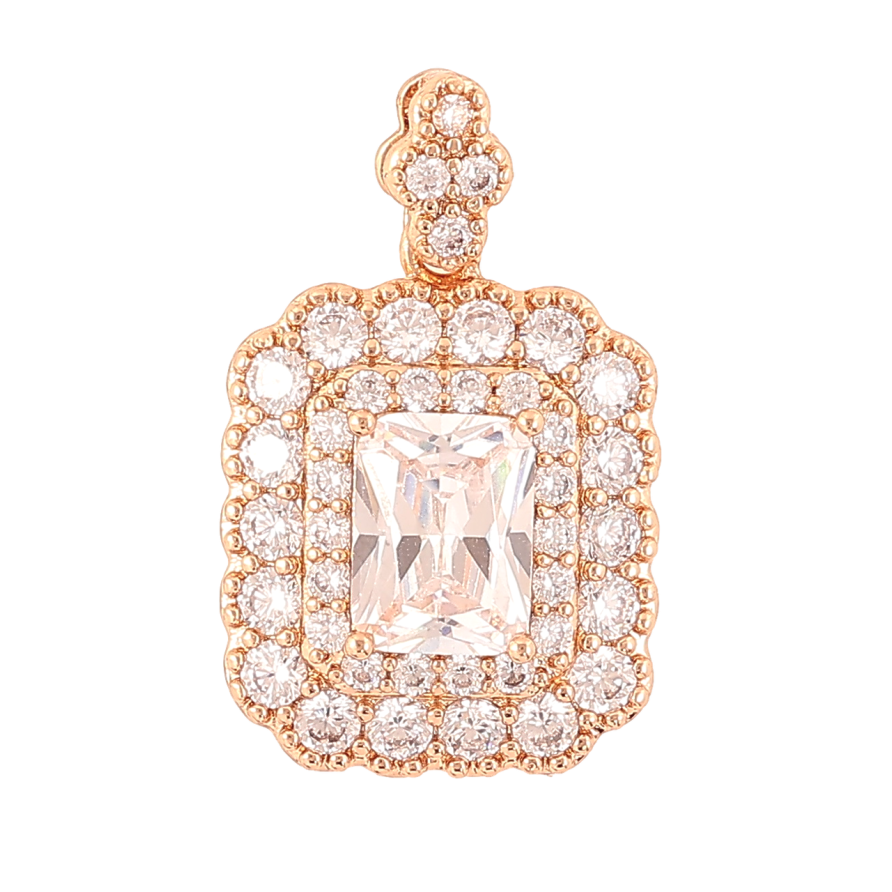 Кулон Xuping Позолота 18K «Інкрустація цирконієм» для ланцюжка до 3мм фото №1