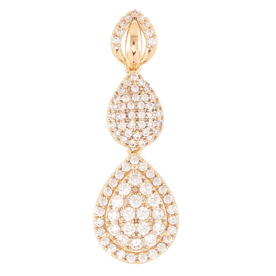 Кулон Xuping Позолота 18K «Інкрустація цирконієм» для ланцюжка до 4мм фото №1