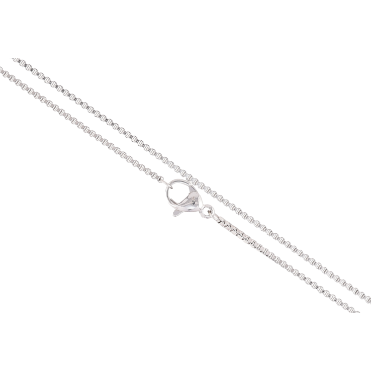 Ланцюжок Xuping ТТМ Stainless Steel колір Родій Плетіння Венеціанське» довжина 45см х 1.5мм фото №20