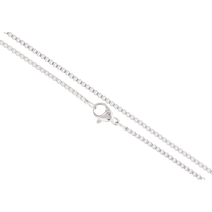 Ланцюжок Xuping ТТМ Stainless Steel колір Родій Плетіння Венеціанське» довжина 50см х 1.5мм фото №22