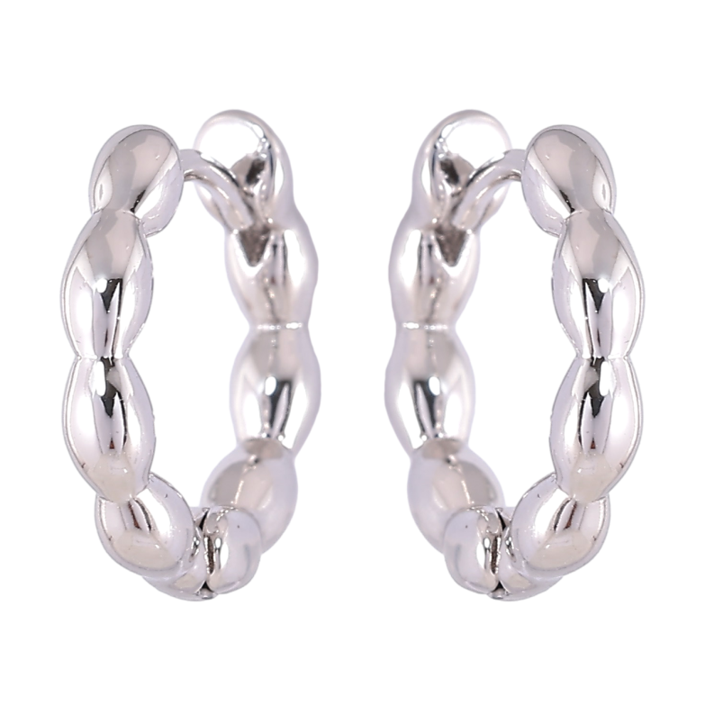 Серьги Xuping Родий колечки Фигурные фото №1 Серьги Xuping Родий колечки Фигурные фото №1