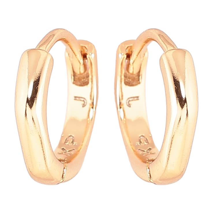 Серьги Xuping Позолота 18K колечки Фигурные фото №13