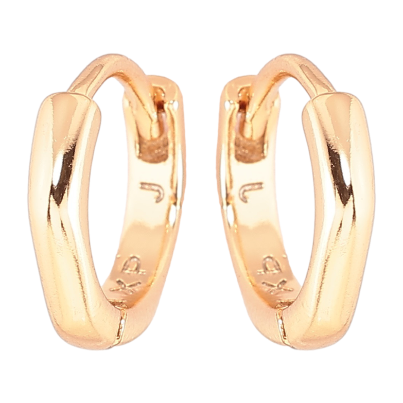 Серьги Xuping Позолота 18K колечки Фигурные фото №2