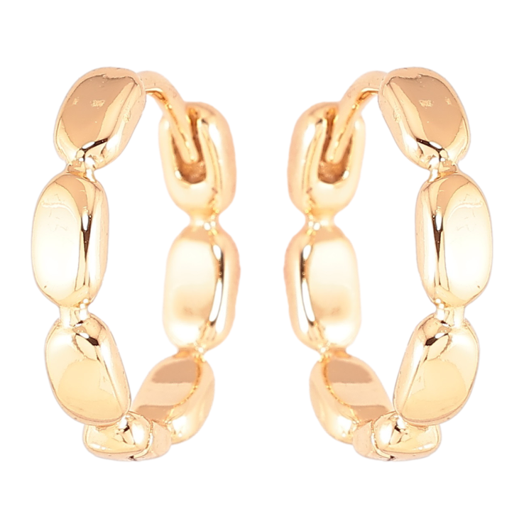 Серьги Xuping Позолота 18K колечки Фигурный узор фото №7