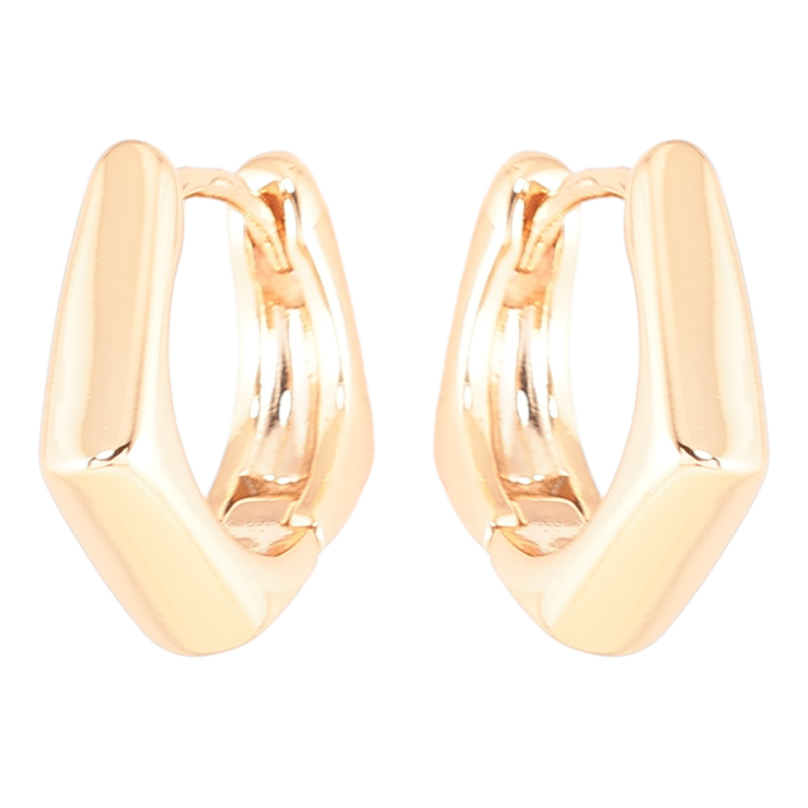 Серьги Xuping Позолота 18K колечки Фигурные фото №2