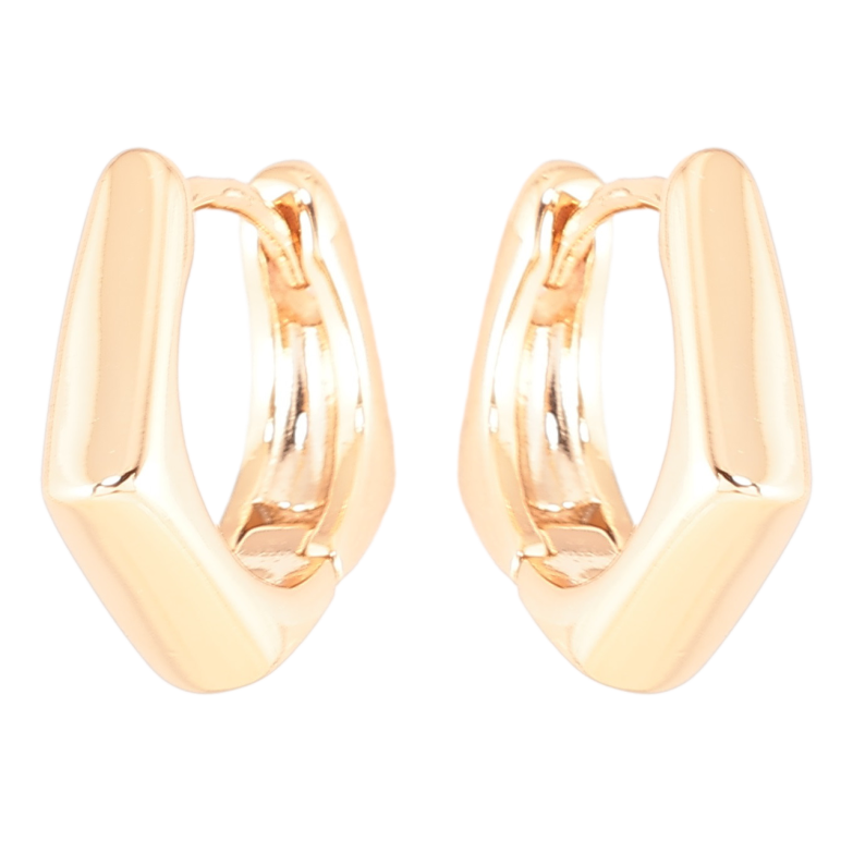 Серьги Xuping Позолота 18K колечки Фигурные фото №1