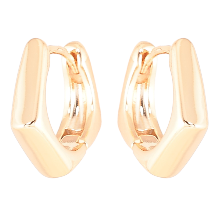 Серьги Xuping Позолота 18K колечки Фигурные фото №1