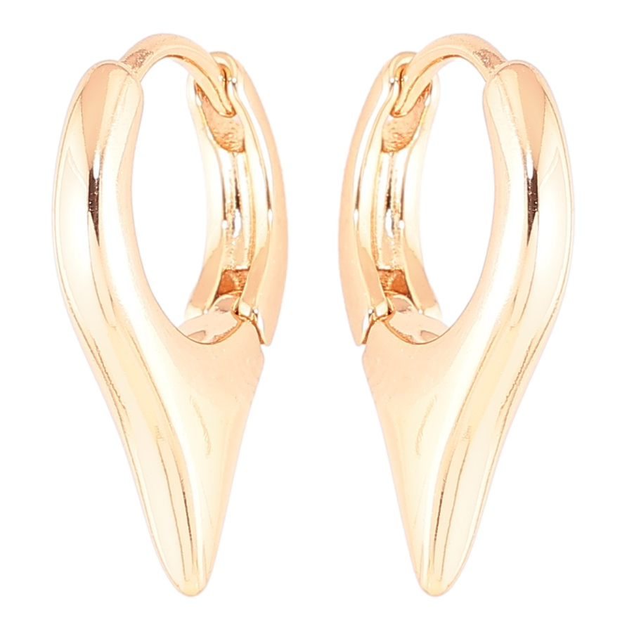 Серьги Xuping Позолота 18K колечки Фантазийные фото №1