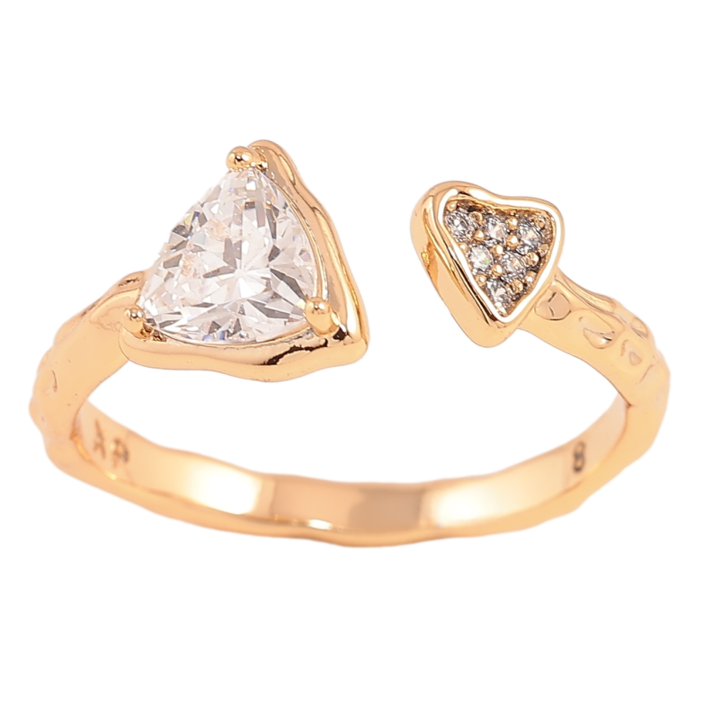 Каблучка Xuping Позолота 18K «Інкрустація цирконієм» фото №9