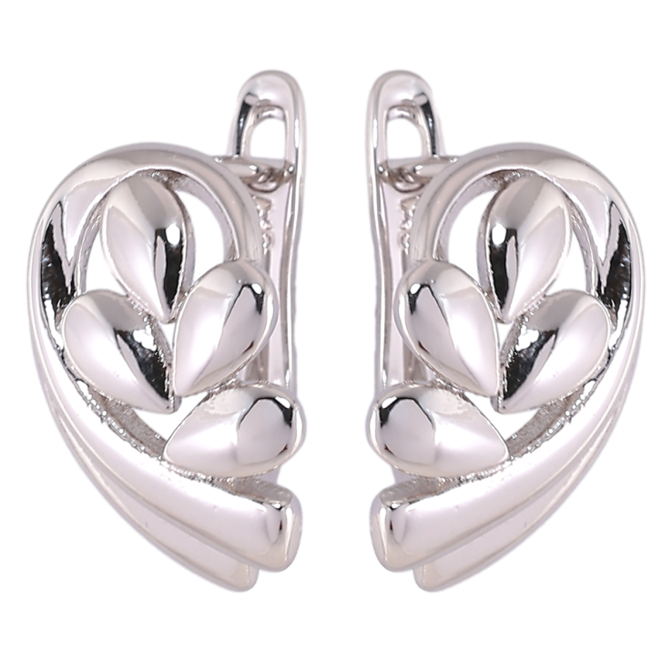 Серьги Xuping Родий английский замок Декоративный узор фото №19