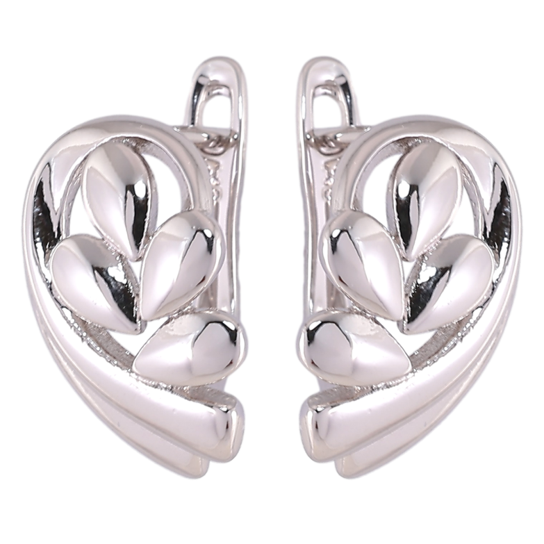 Сережки Xuping Родій англійський замок «Декоративний візерунок» фото №1