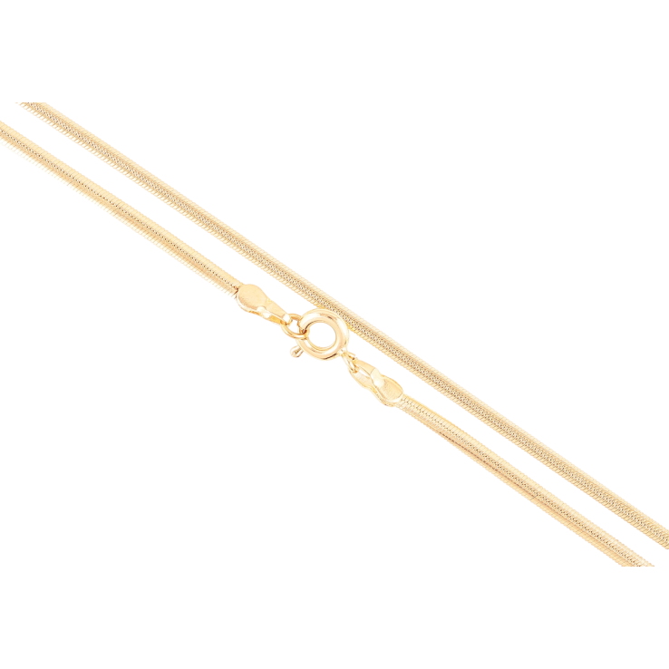 Ланцюжок Xuping Позолота 18K Плетіння «Снейк» довжина 45см х 2.5мм фото №10