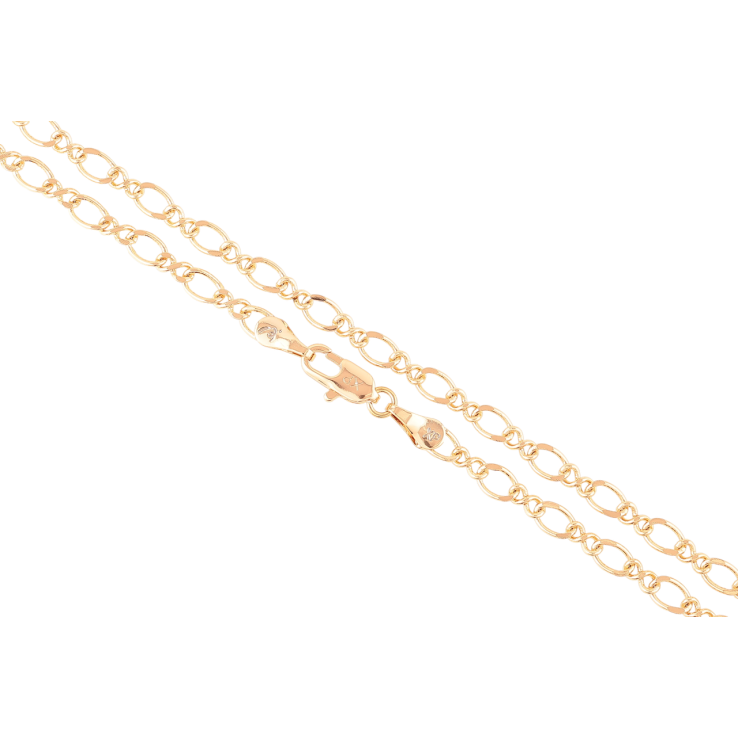 Ланцюжок Xuping Позолота 18K Плетіння Фантазійне» довжина 45см х 4мм фото №19