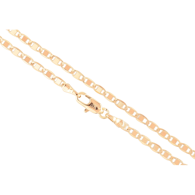 Цепочка Xuping Позолота 18K Плетение Морская цепь длинна 44см х 2.5мм фото №7