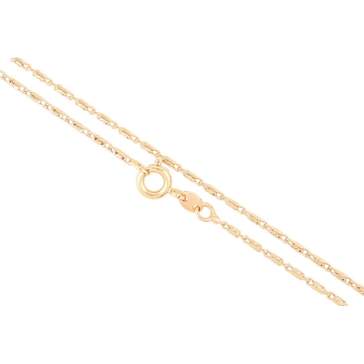 Цепочка Xuping Позолота 18K Плетение Улитка длинна 46см х 1.5мм фото №20